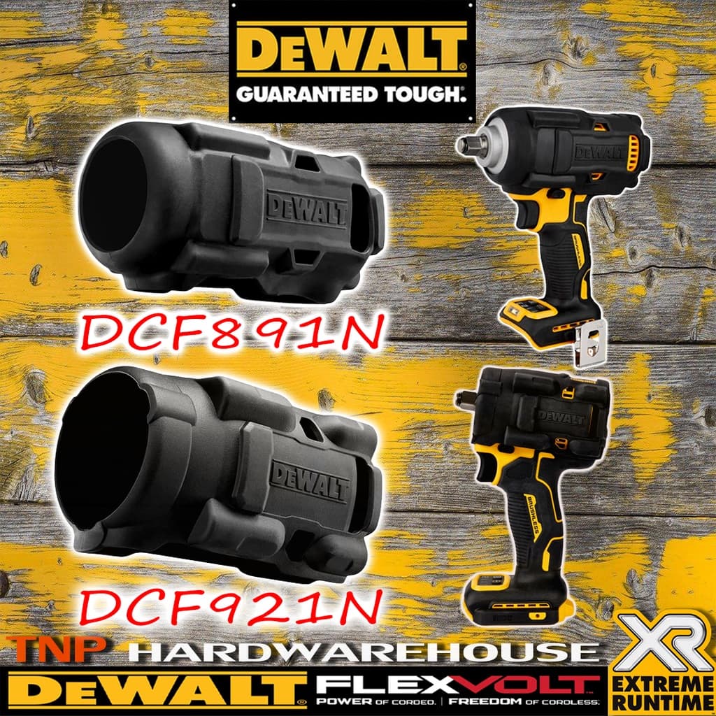 DeWALT DCF921,DCF891 บล็อกกระแทกไร้สาย  เคสกันกระแทก รุ่น PB921.22.23-QZ เคสยาง เคสซิลิโคน สำหรับ DCF921 ซิลิโคนเคส - รูปที่ 1