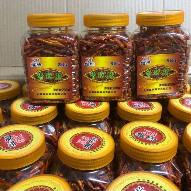 พริกXB พริกทอดกรอบ กระปุก 200g. ผลิตใหม่ล่าสุด - รูปที่ 1
