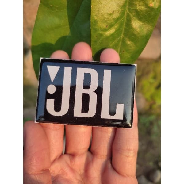 Hitam Jbl LOGO นูน 3d (สีดํา) - รูปที่ 1
