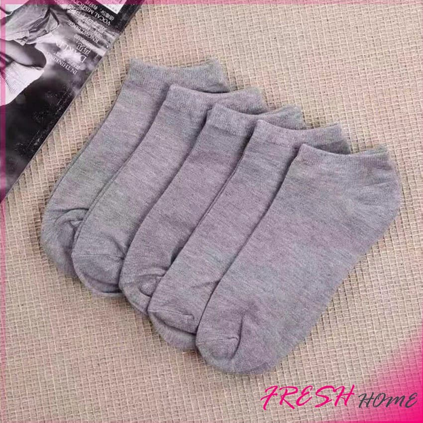 ถุงเท้าข้อสั้น ใส่ได้ทุกฤดูกาล   ถุงเท้าซับเหงื่อ   Men's socks - รูปที่ 1