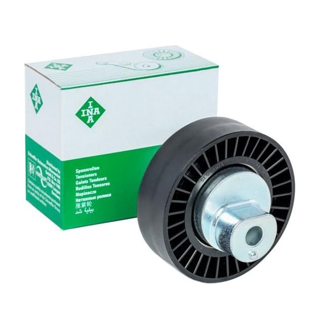BMW ลูกรอกสายพาน ตัวตาม ( รอกติ่ง ) เครื่อง M50 M52 รุ่น E34 E39 E46 ยี่ห้อ INA ( 52 0418 10 ) - รูปที่ 1