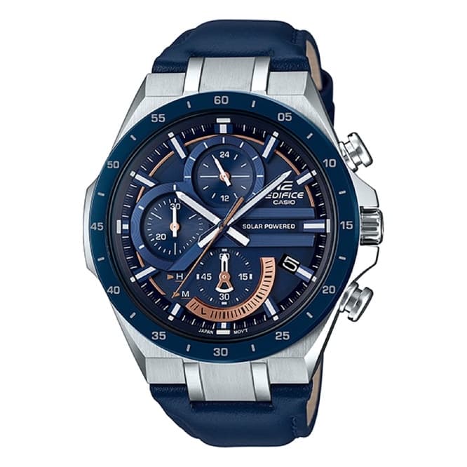 CASIO EDIFICE แท้ ?% รุ่น EQS-920BL-2AV รับประกัน 1 ปีเต็ม - รูปที่ 1