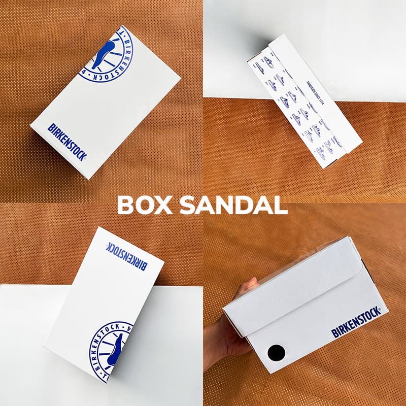 EXCLUSIVE BOX / SANDALS BOX / SANDALS BOX / SANDALS / WHITE BOX / WHITE SANDALS BOX / THICK SANDALS - รูปที่ 1