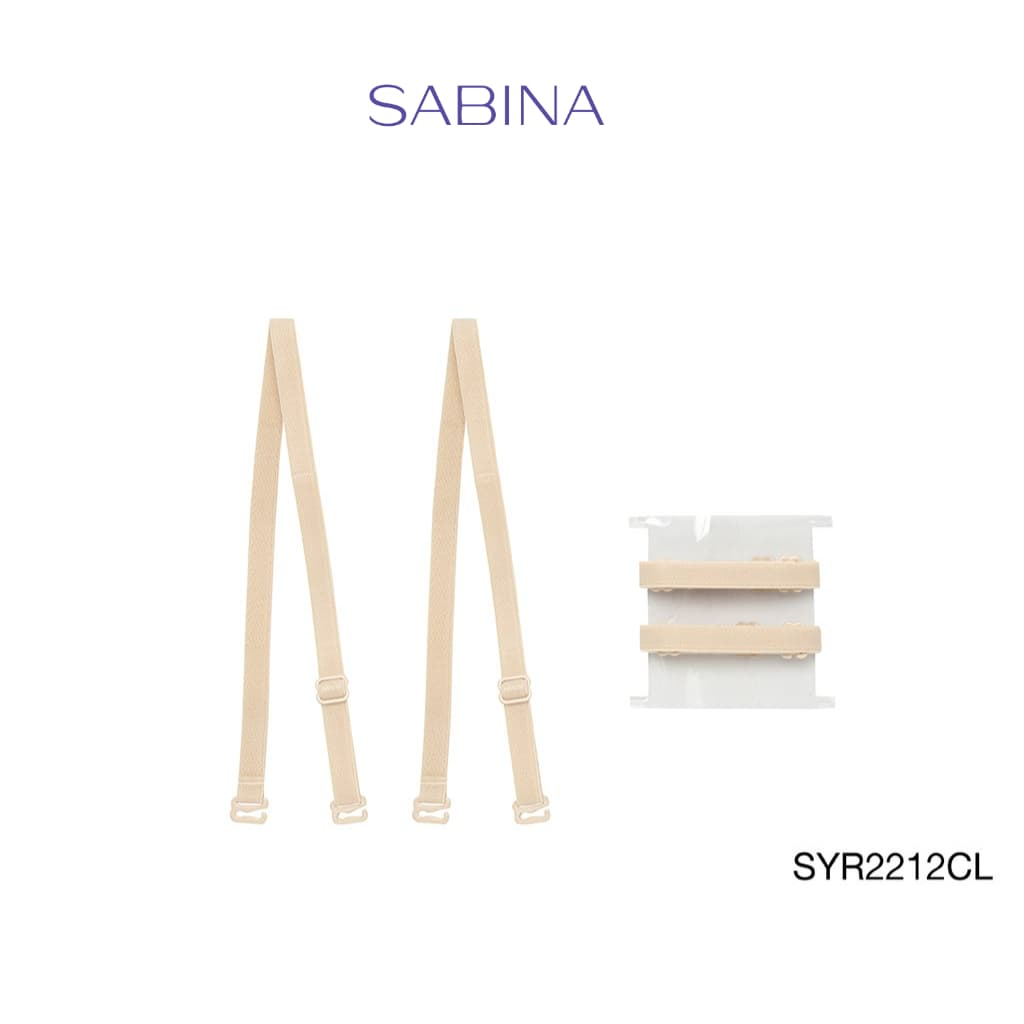 Sabina สายแขนสำเร็จ 10 มิล  SYR2212CL  สีเนื้ออ่อน จำนวน 2 คู่ / แพ็ค - รูปที่ 1