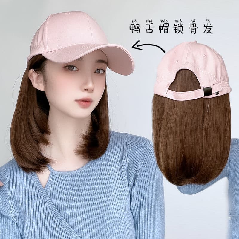 หมวกสีชมพูและวิกในหนึ่งเดียว หมวกทรงผมยาวกลาง วันพีซ - รูปที่ 1