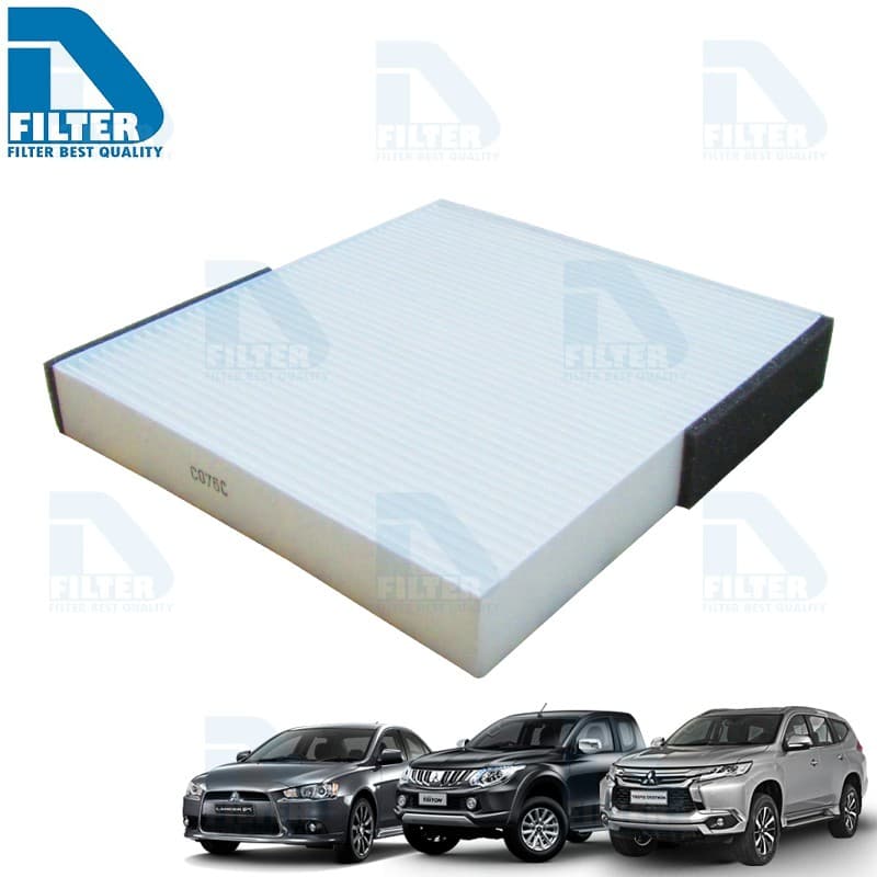 กรองแอร์  Mitsubishi มิตซูบิชิ Lancer แลนเซอร์ EX,New Pajero ปาเจโร่,Triton ไทรทัน 2015-2020 By D Filter (DB038) - รูปที่ 1