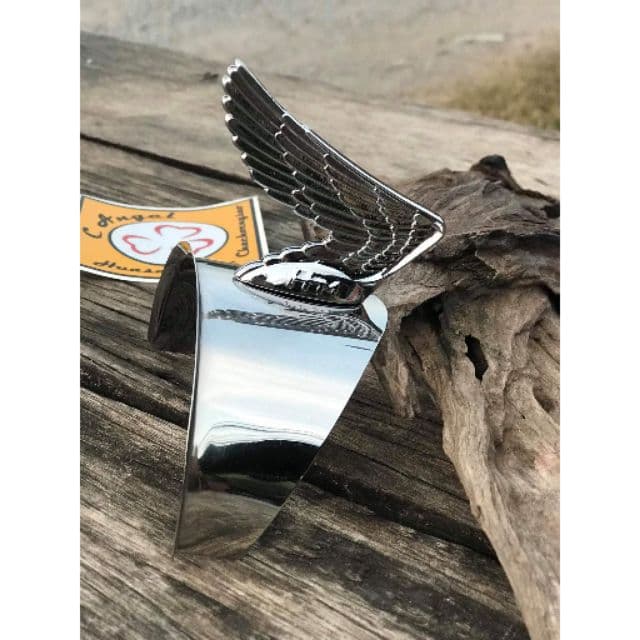 แก๊ปไฟหน้าเลสพร้อมปีกนก C50/C65/C70/C90/C100/C65Y/CM/A100/S90/YL2/Dax/Chaly - รูปที่ 1