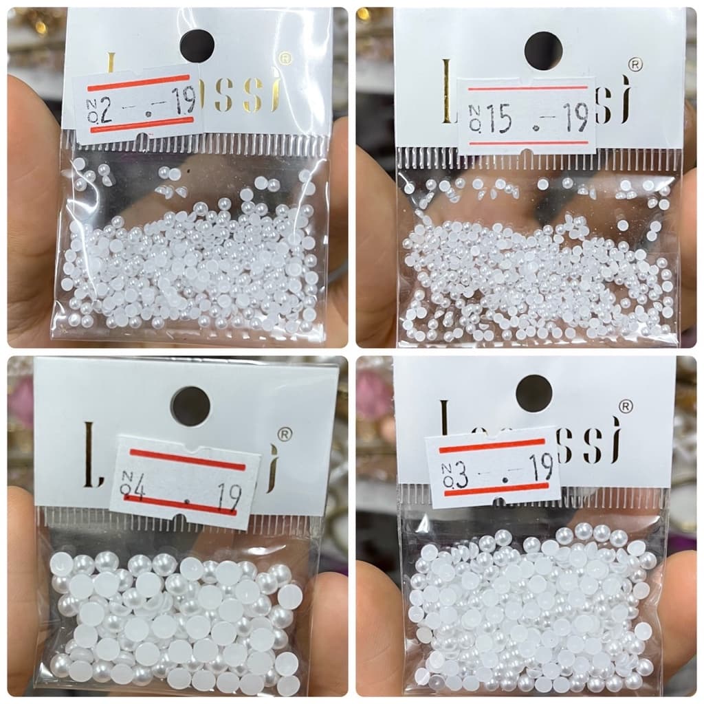 มุกซองแยกไซส์19บาท อะไหล่ตกแต่งเล็บ - รูปที่ 1