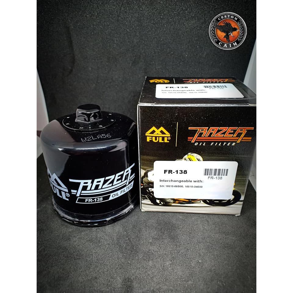กรองน้ำมันเครื่อง SUZUKI/V-Strom 650, V-Strom 1000, Gladius 650, GSX-R750, Boulevard C50, GSX-R1000,SV 650, Hayabusa - รูปที่ 1