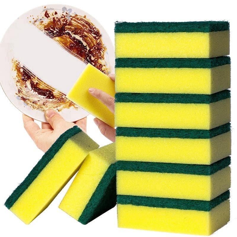 ฟองน้ำล้างจาน ทำความสะอาดคราบสิ่งสกปรก - รูปที่ 1