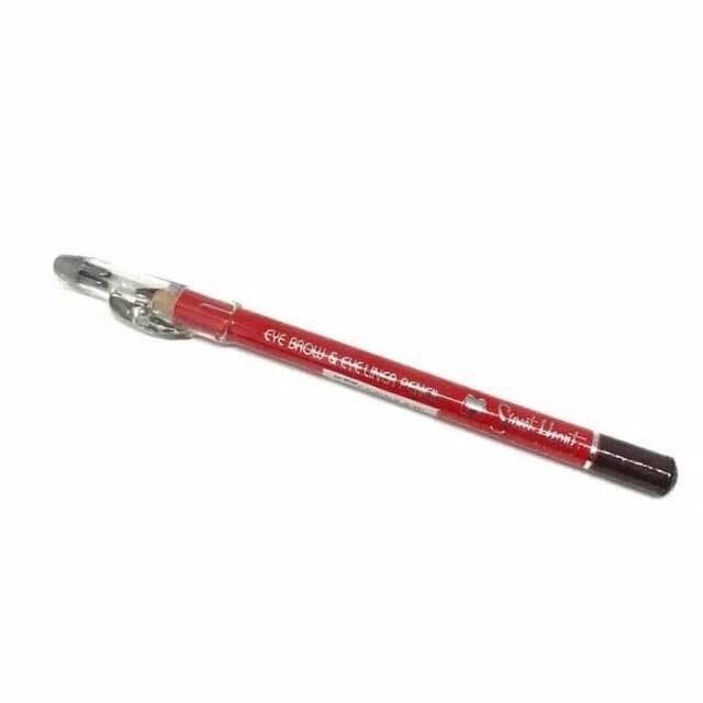 (มีส่งด่วน) ดินสอเขียนคิ้ว พร้อมกบเหลา Sweet Heart eye brow & eyeliner pecil สวีทฮาร์ท ( 1 แท่ง ) - รูปที่ 1