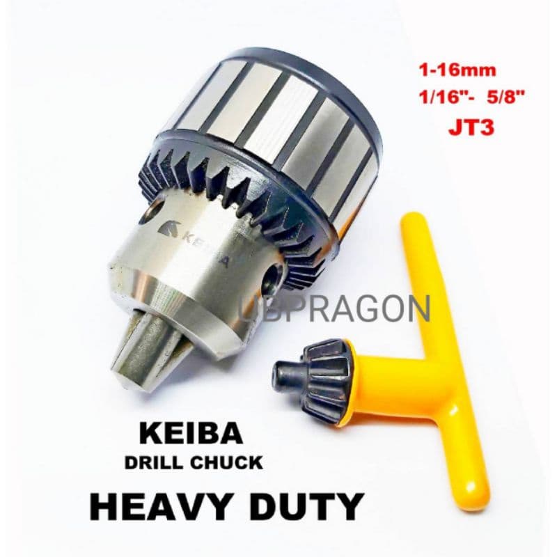 หัวสว่าน keiba  5/8" หัวจับดอกสว่าน หัวจับสว่าน งานหนัก HEAVY-DUTY  ***แข็งแรง ทน เปลี่ยนครั้งเดียวใช้นาน*** - รูปที่ 1