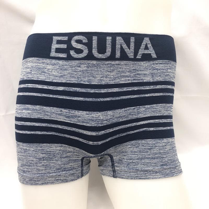ESUNA กางเกงในบ๊อกเซอร์ชาย ผ้านิ่มสวมใส่สบาย ไม่รัด ไม่อึดอัด ระบายอากาศได้ดี รุ่น H009# - รูปที่ 1