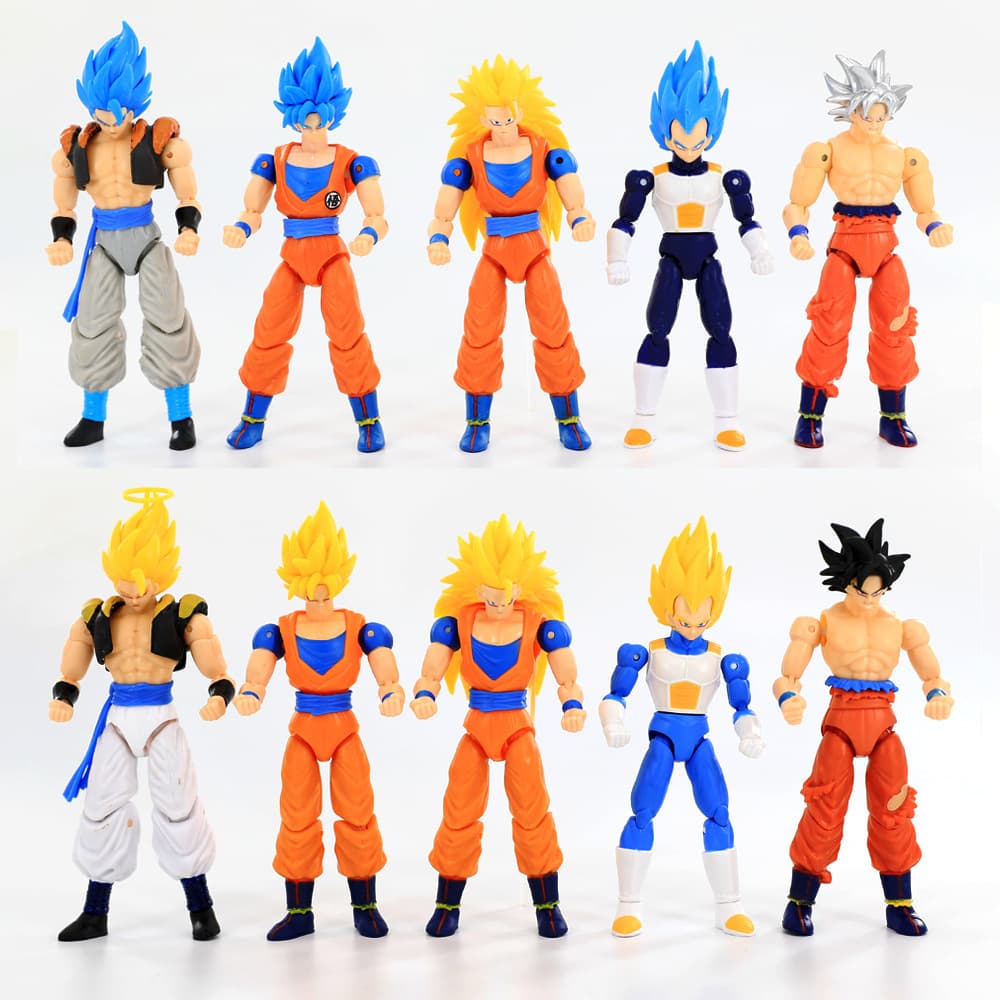 ฟิกเกอร์ Super Saiyan 3 Dragon Ball SHF Goku ของเล่นสําหรับเด็ก - รูปที่ 1