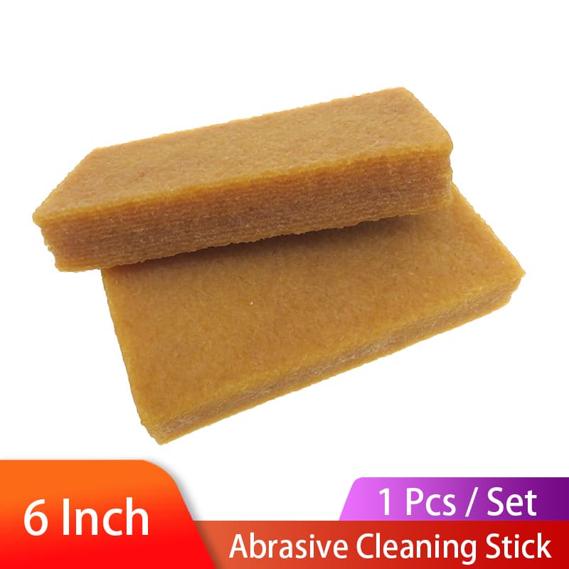 ทําความสะอาดยางลบ Stick 1 x 1 "x 6 "ยางธรรมชาติสําหรับถอดฝุ่นขัดเข็มขัดแผ่นขัดกลอง Sander ทรายสเก็ตบอร์ด - รูปที่ 1