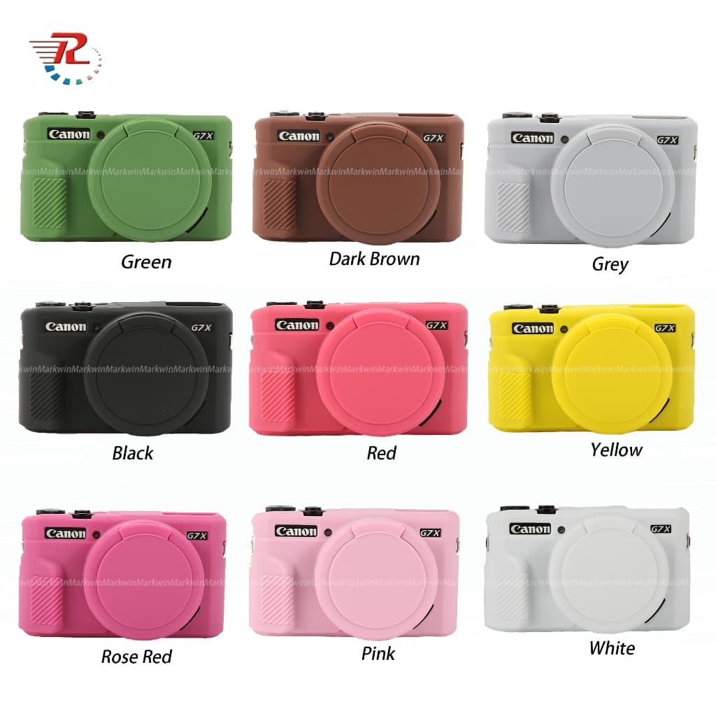เคสยางซิลิโคนนิ่ม สําหรับกล้อง Canon G7X2 G7X Mark II Canon G7X2 G7X Mark II - รูปที่ 1