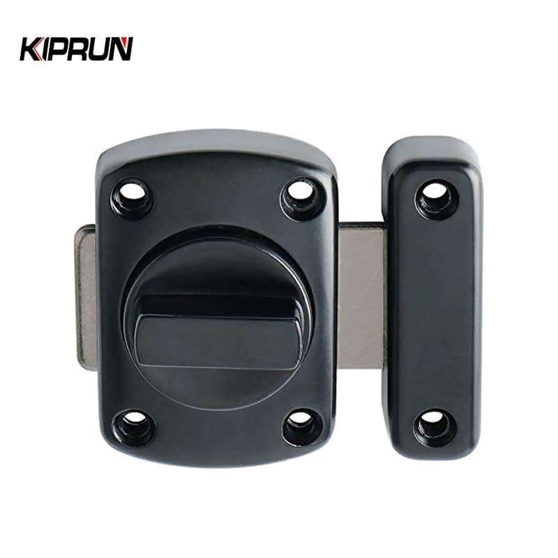 Kiprun หมุน Bolt Latch, สังกะสีอัลลอยด์หนา Anti-Theft Security Gate Latches ความปลอดภัยประตูสไลด์ล็อค, น้ํามัน Rubbed Bronze - รูปที่ 1