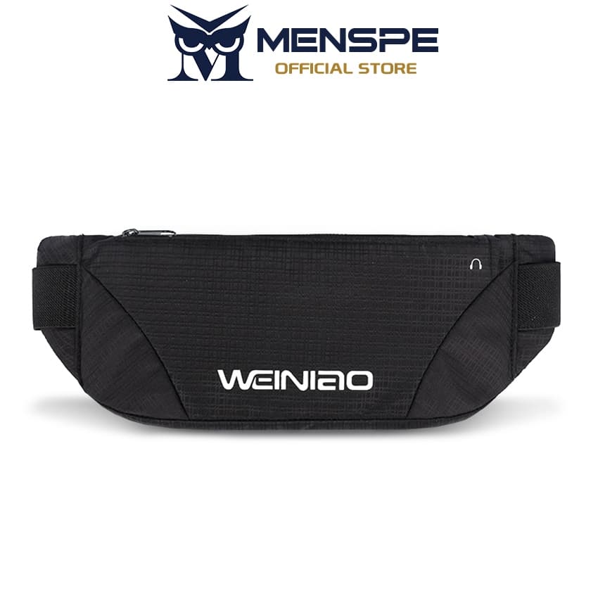MENSPE กระเป๋ากีฬา Unisex กลางแจ้ง Ultrathin ปรับกันน้ําวิ่งโทรศัพท์กระเป๋าคาดเอวสําหรับออกกําลังกายกีฬากลางแจ้ง - รูปที่ 1