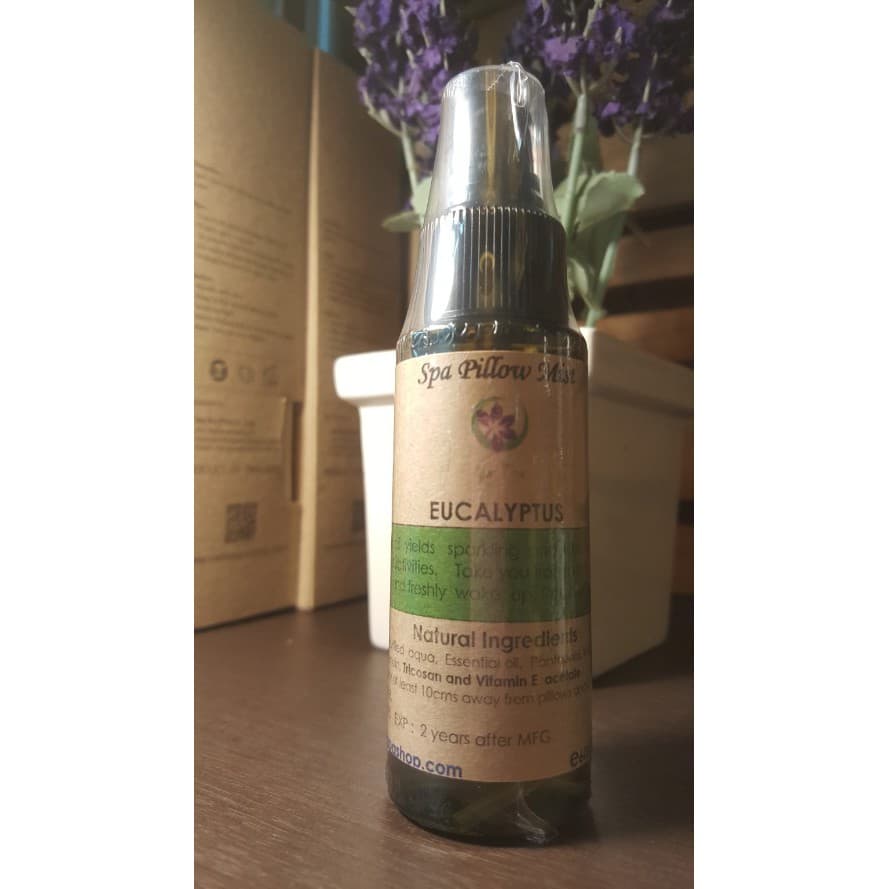 สเปรย์ฉีดหมอนกลิ่นยูคาลิปตัส+เปปเปอร์มิ้นท์  Eucalyptus+Peppermint Pillow Mist Spray - รูปที่ 1