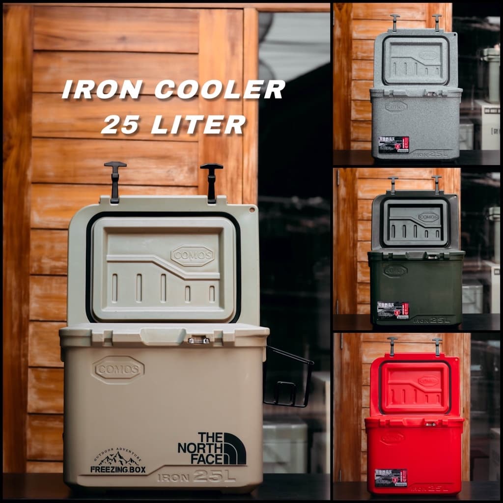 ? Cooler box ถังแช่น้ำแข็ง กระติกเก็บความเย็นรุ่น IRON25L ขนาด25ลิตร - รูปที่ 1