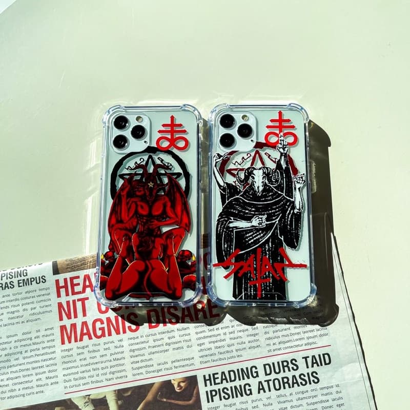 เคสไอโฟน6-16promax กันกระแทก ลายซาตาน - รูปที่ 1
