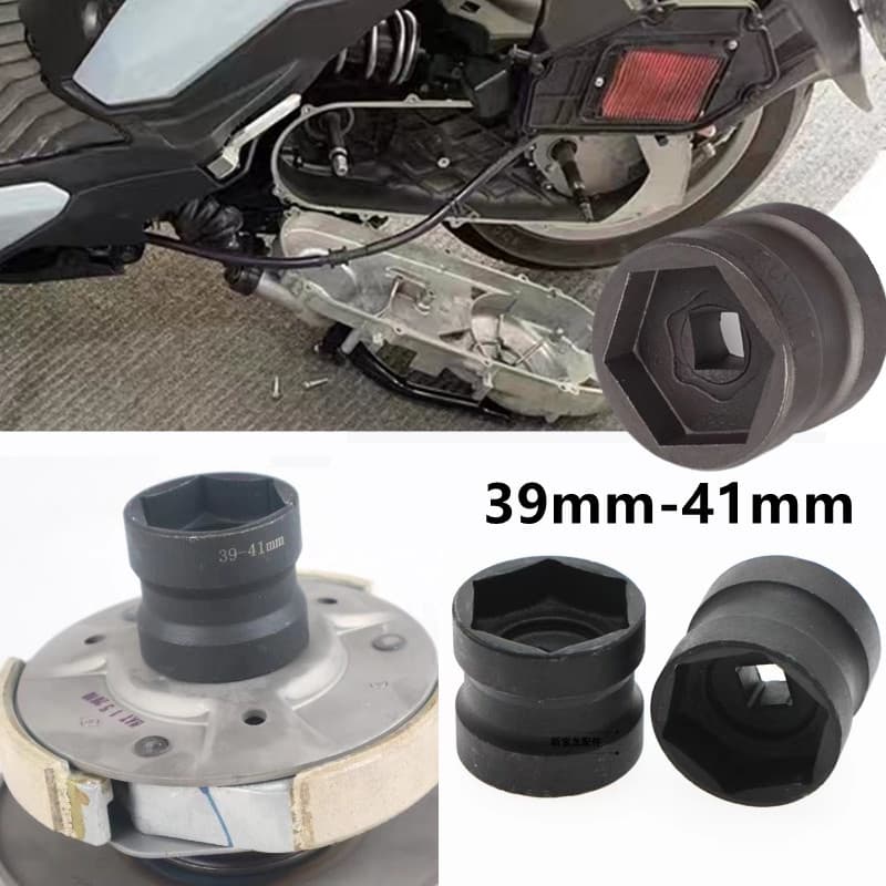 ลูกบล็อกถอดคลัช รถออโต้ ลูกบล็อก 39mm-41mm ลูกบล็อก ถอดคลัช รถออโต้ บล็อก Motorcycle 39-41mm Double Head Sleeve Pulley N - รูปที่ 1