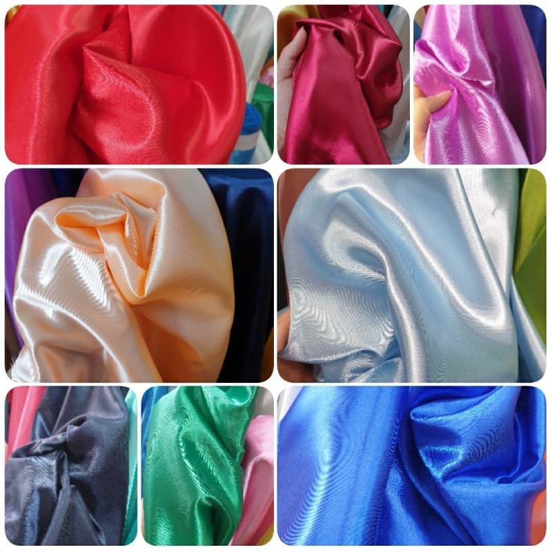 ❤สีใหม่❤ ผ้าถ่ายพร๊อพ แบบเงา สามารถจัดชิ้นยาวได้ หรูหรา ทำฉาก ม่าน ผ้าเมตร เครป ต่วน หน้ากว้าง 110-115ซม - รูปที่ 1
