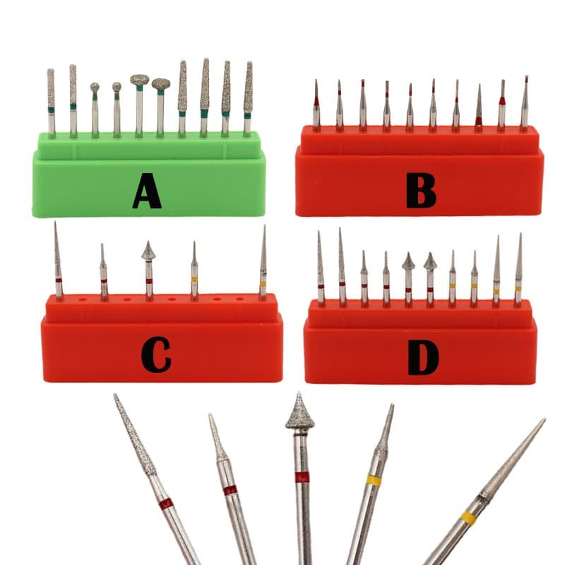Dental Grinding Polishing drills Ortho Diamond Burs Interproximal Enamel Burs - รูปที่ 1