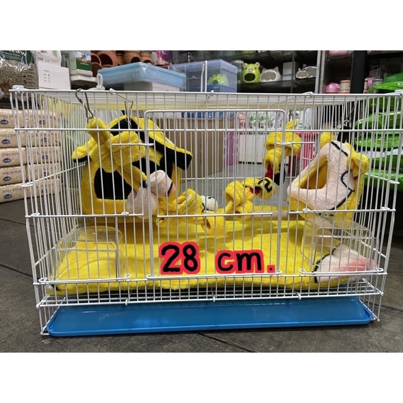 ชุดแต่งกรงกระรอกและชูการ์พื้นยาว 28 ซม.เฉพาะชุดแต่งคละสี - รูปที่ 1