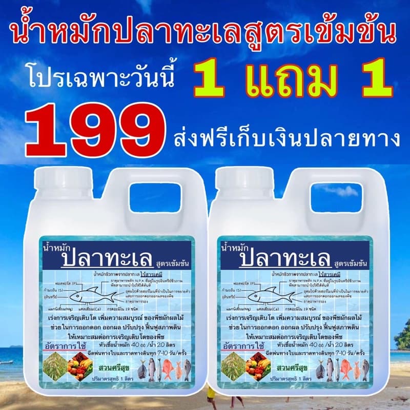 น้ำหมักปลาทะเล??ส่งไวมาก - รูปที่ 1