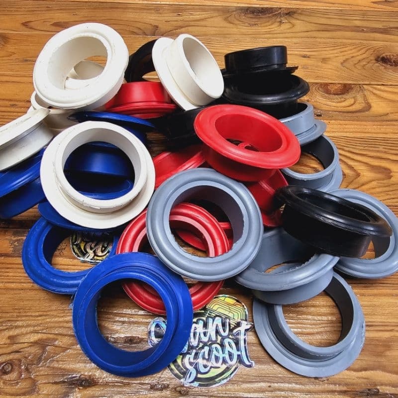 ยาง FUEL ถังหมวก VESPA DIP SUPER SPRINT PX PS VBB VNB PTS พิเศษกรอบปากยาวขนาดเล็ก - รูปที่ 1