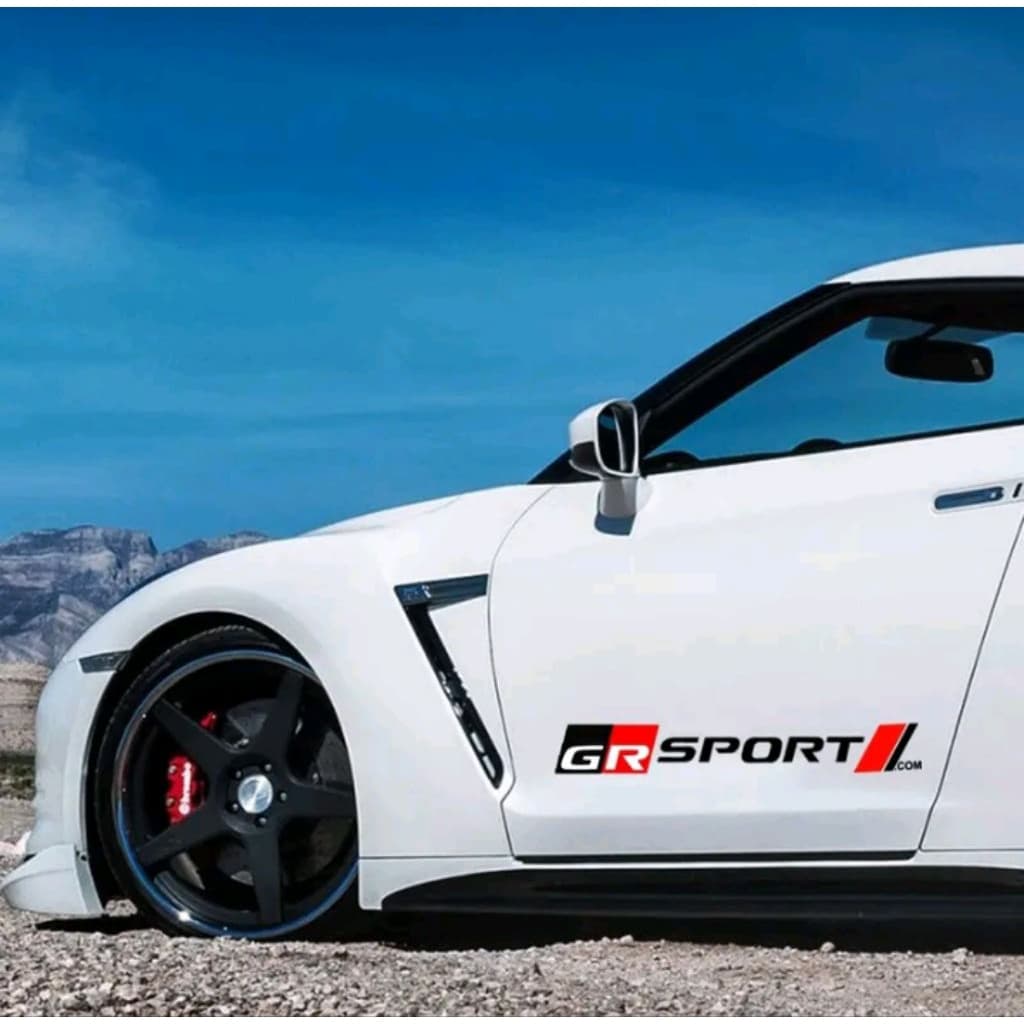 GR SPORT CAR VARIATION STICKER SIZE 40CM (ขวา, ซ้าย) - รูปที่ 1