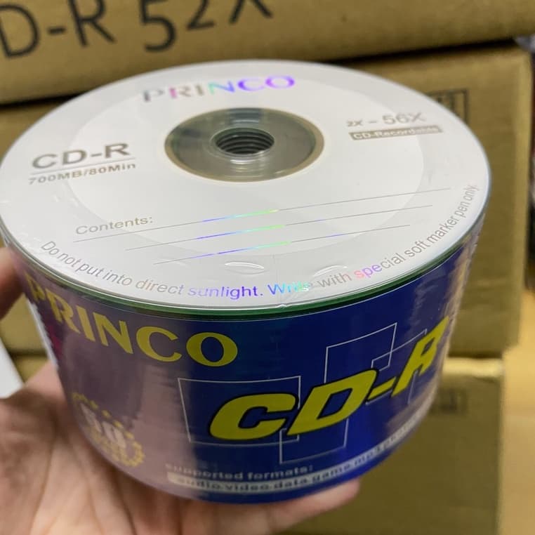 CD-R PRINCO 700MB.(50/pack) - รูปที่ 1