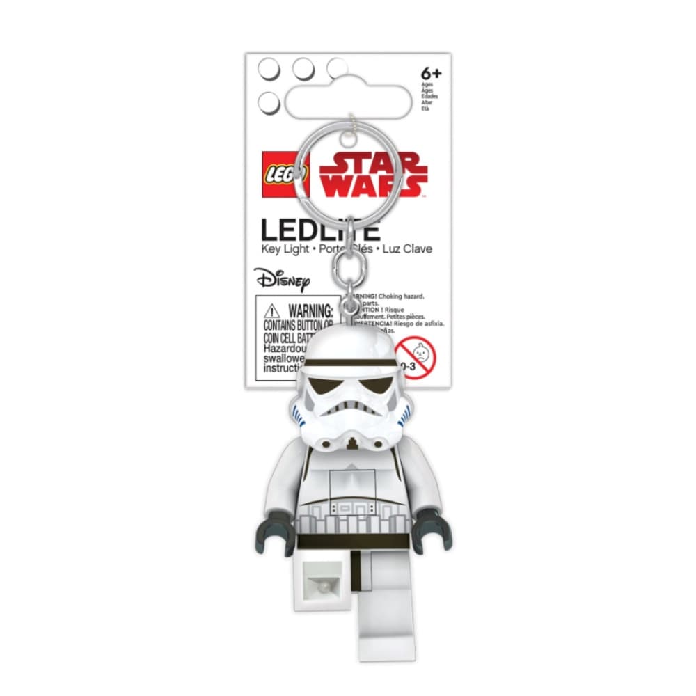 LEGO พวงกุญแจ ไฟฉาย เลโก้ มินิฟิกเกอร์ สตาร์วอร์ส สตอร์มทรูปเปอร์ Star Wars Stormtrooper Key Light ลิขสิทธิ์แท้ - รูปที่ 1