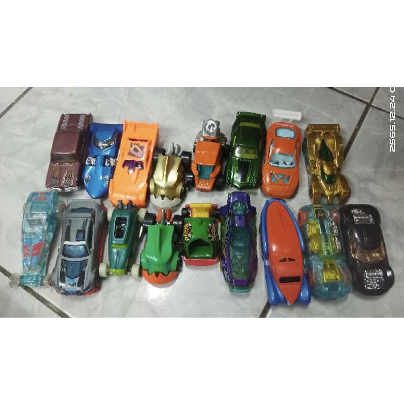 รวมรถ ชุดที่1Hot Wheels สเกล 1 ต่อ 64 งานสวย ไม่มีแพ็คเกจ เหมาะแก่การสะสม - รูปที่ 1