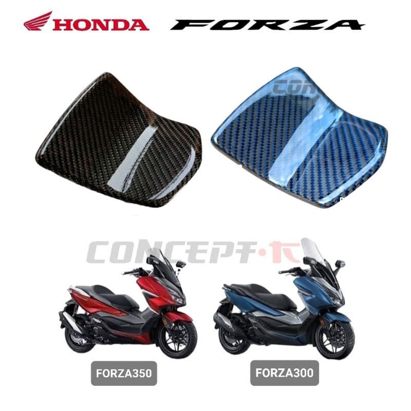 ฝาปิดช่องเติมน้ำมัน ผ้าCARBONแท้ honda FORZA300และ350 2018-2025 - รูปที่ 1