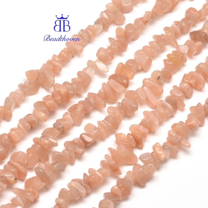 1strand Chip Bead Strands 5 ~ 8x5 ~ 8 มม. รู: 1 มม. ประมาณ 31.5 นิ้ว - รูปที่ 1