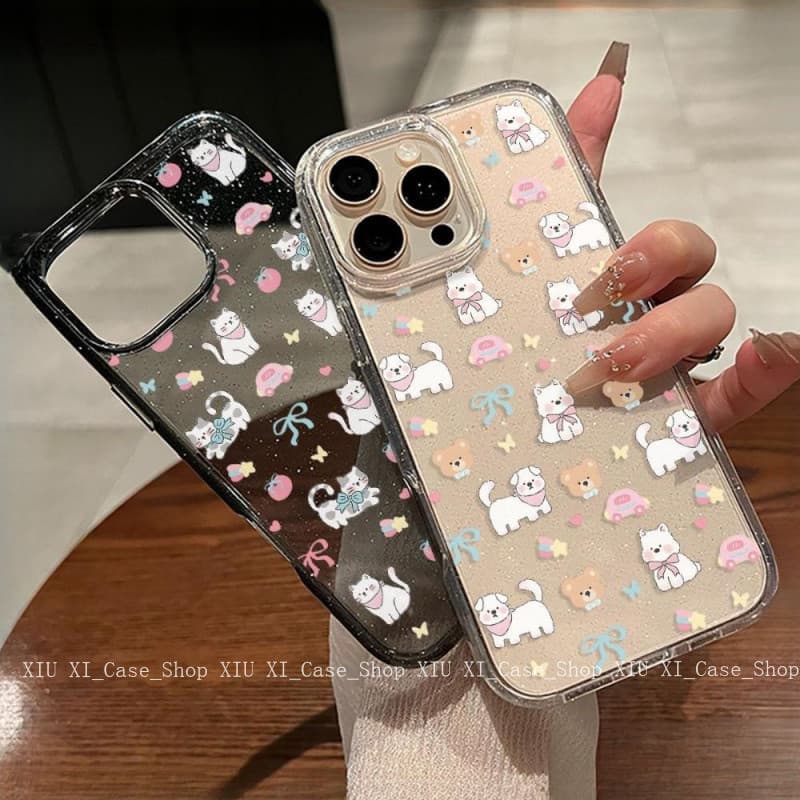 ?Just?เคสไอโฟน เข้ากันได้กับ iPhone 16PROMAX 15ProMax 14 13 iPhone 12 11 XSMAX X  XR 7Plus กรณีนุ่มน่ารัก-HLGTSF23 - รูปที่ 1