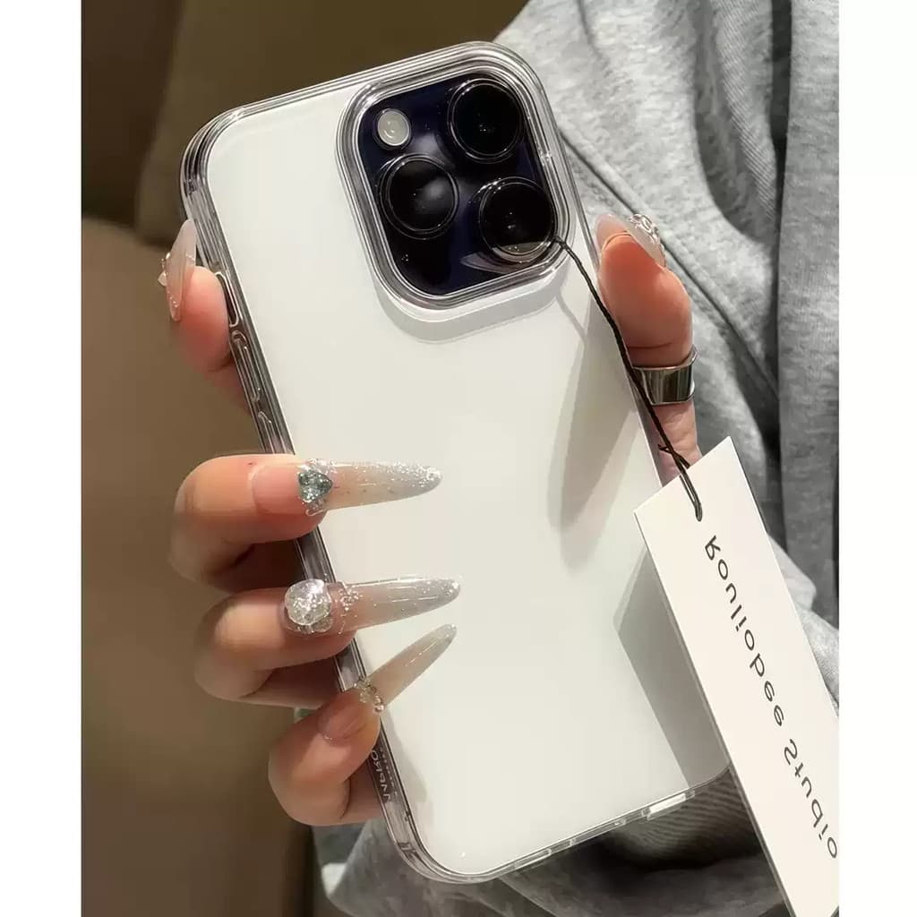 IMD เคส for iPhone 16 15 14 13 12 Pro Max ไอโฟน11 XR XSMax 7 8Plus SE เคสกันกระแทก ไอโฟน เคสแข็งป้องกันแรงกระแทก - รูปที่ 1
