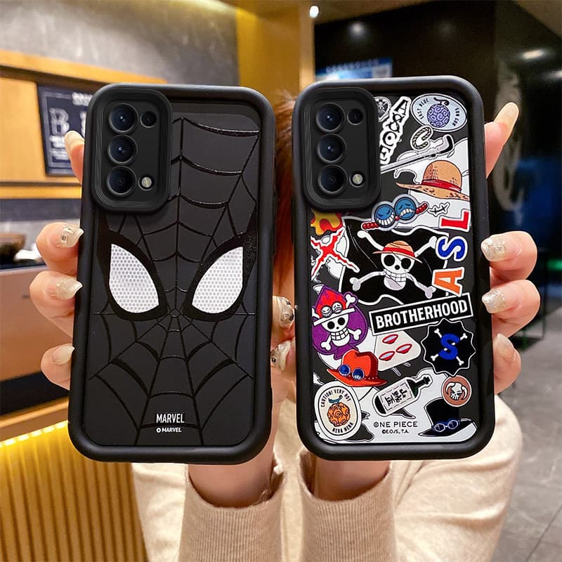 เคส Oppo Reno5 Oppo CPH2159 Reno 5 5G JGS เคสโทรศัพท์มือถือ ซิลิโคนนิ่ม tpu แฟชั่น สําหรับ - รูปที่ 1