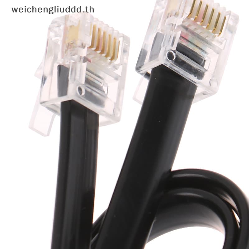 Th RJ12 6P6C ST-4 ST4 สายเคเบิลกล้อง 0.5 1 2 3 5 เมตร สําหรับ Ioptron Auto Guide iEQ30 Ieq45 Kabel - รูปที่ 1