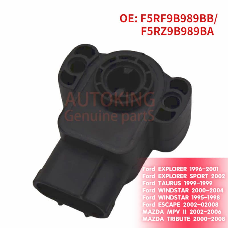 เซนเซอร์จับตําแหน่งคันเร่งมอเตอร์คราฟท์ TPS สําหรับ Ford Escape Explorer Sp WINDSTAR TAURUS MAZDA MPVF5R TRIBUTE F5RF9B989BB F5RZ9B989BA - รูปที่ 1