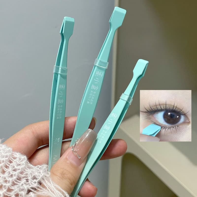 MIXIAOHE แหนบขนตา แหนบพิเศษสำหรับขนตาล่าง แหนบความแม่นยำสูง - รูปที่ 1