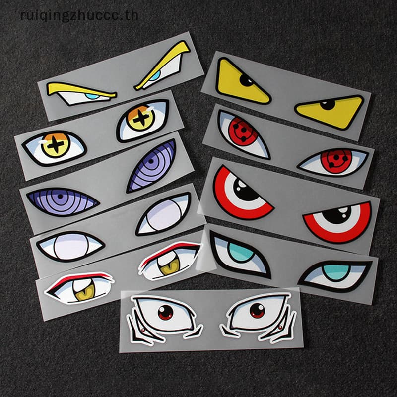 [ruiqingzhucc ] Devil eyes ไฟเบรกรถยนต ์ ers หน ้ าต ่ างด ้ านหลังรถยนต ์ ไฟฟ ้ ารถจักรยานยนต ์ สะท ้ อนแสง ers [TH ] - รูปที่ 1
