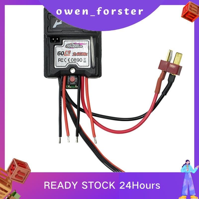 Inสต็อก 1 ชิ้น ESC Electronic Speed Controller 25-ZJ07N สําหรับเวอร์ชันใหม่ 9125 Xinlehong 9125 1/10 RC รถเปลี่ยน - รูปที่ 1