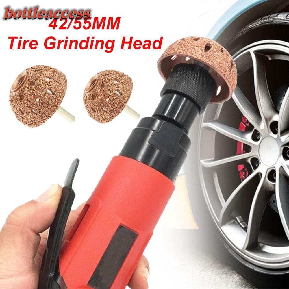 Bottleaccess ยางบดหัว Professional Buffing ล้อหยาบ Grit Tyre ซ่อมเครื่องมือเหล็กทังสเตน - รูปที่ 1