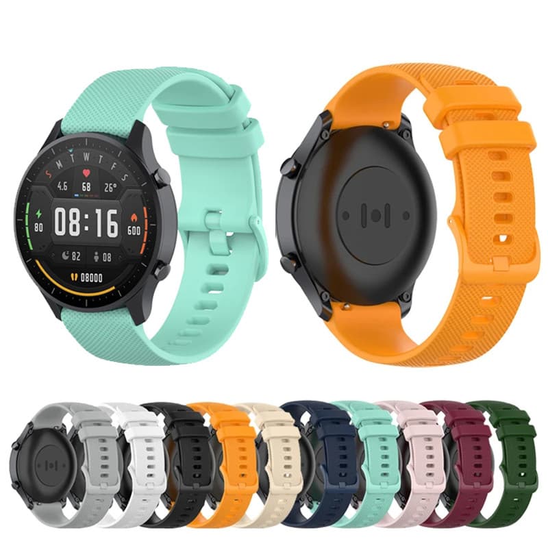 สําหรับ Redmi Watch 5 Active 5 lite Xiaomi นาฬิกา S4 S3 S2 S1 นาฬิกา 2 2 pro สายนาฬิกาสร้อยข้อมือซิลิโคน Band - รูปที่ 1