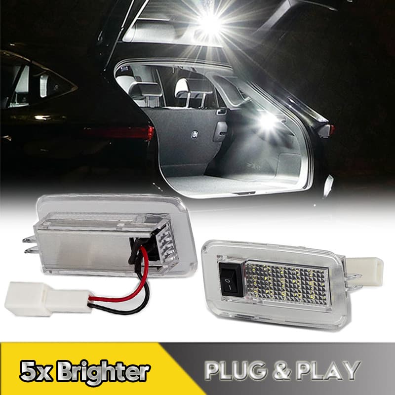 สําหรับ Toyota  Prius 30 LED กระเป๋าเดินทาง Trunk ภายในแสงช่องโคมไฟ - รูปที่ 1