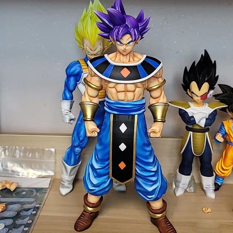 Dragon Ball Beerus God of Destruction Son Goku Limited GK รูปรูปปั้นอะนิเมะรุ่นของขวัญวันเกิด Vegeta - รูปที่ 1