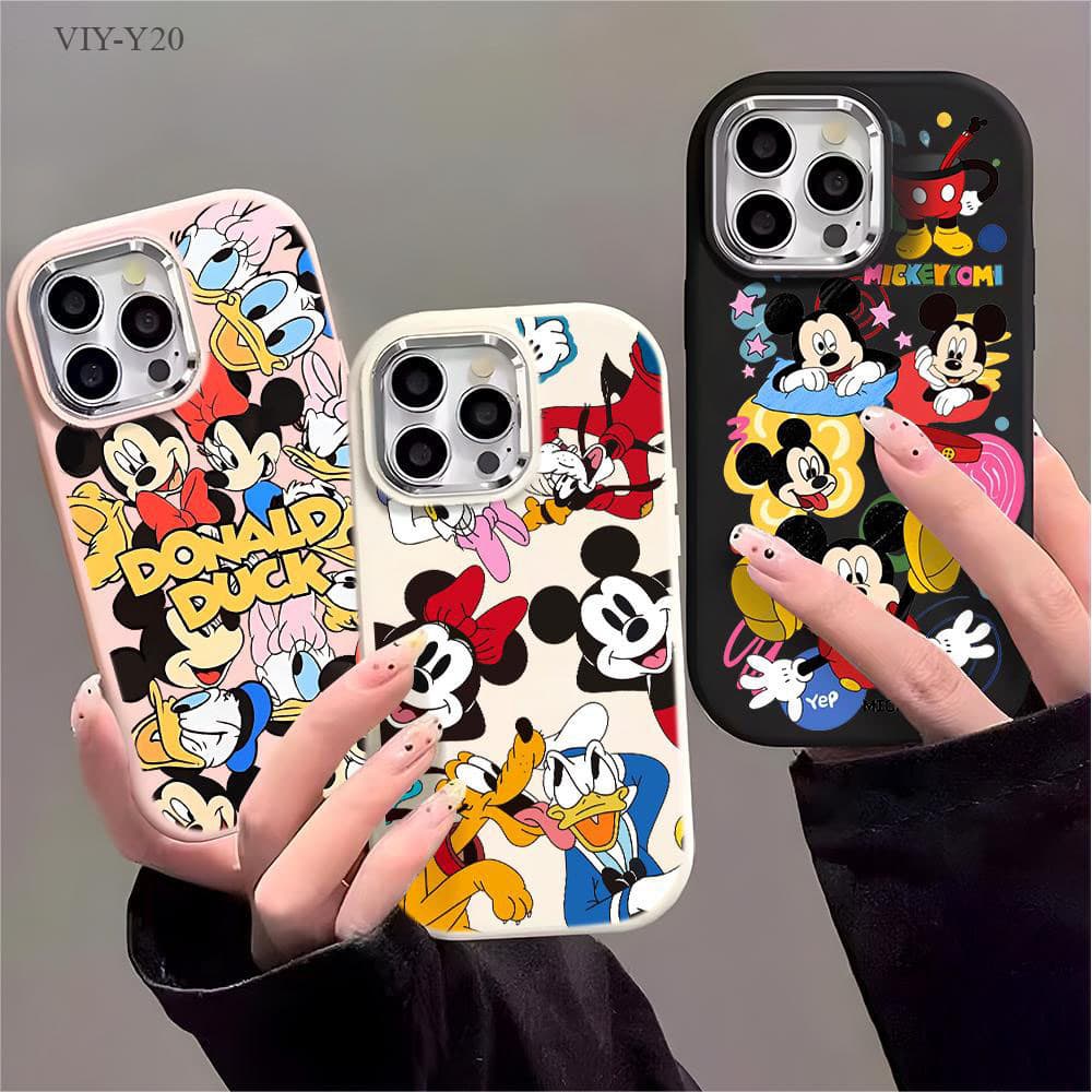 เคส For VIVO Y20 Y21 Y02A Y12S Y12A Y100 Y27 Y27S Y36 Y17 Y15 Y12 Y15S Y17S Y19 Y22 Y50 Y33S Y33T Y35 V15 V27 V30 5G PD - รูปที่ 1